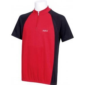NEW LOUIS GARNEAU junior boy's cycling jersey in red